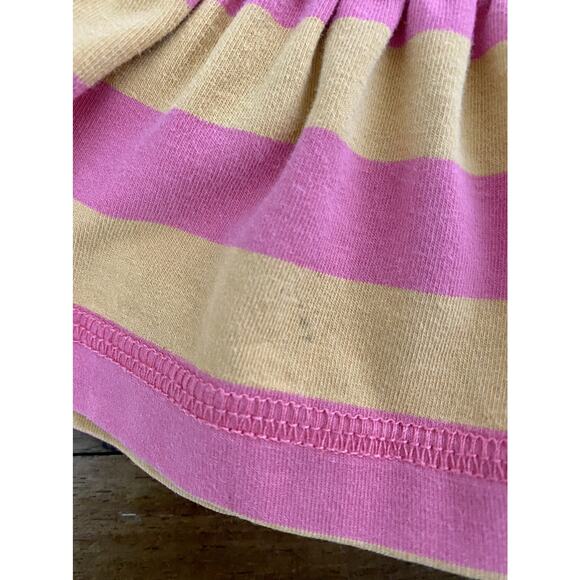 Matilda Jane Good Hart Sunrise Big Ruffles Knit Pants Orange Pink Stripe 4 - Picture 3 of 6